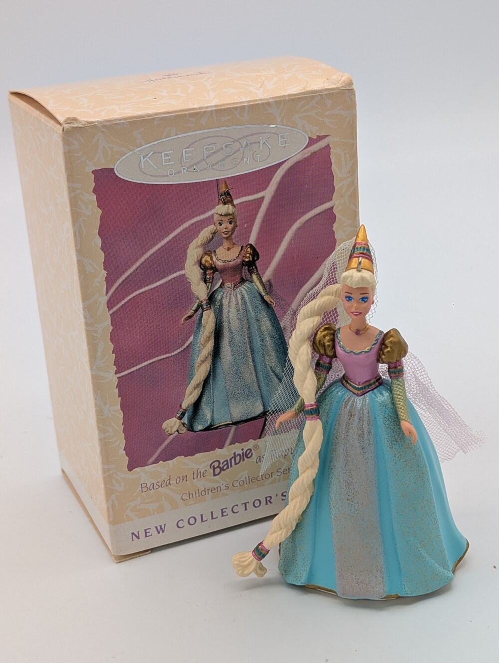 1997 Hallmark Keepsake Ornament Rapunzel Barbie First in Series MIB